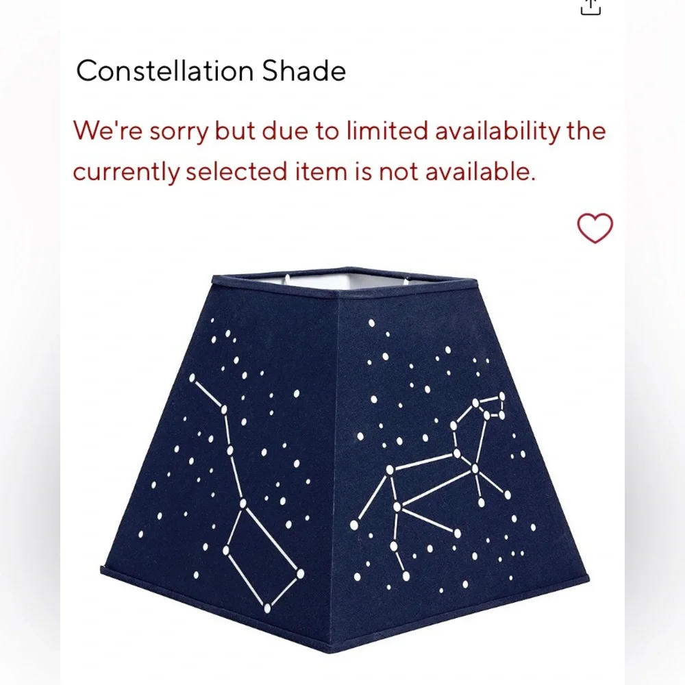 POTTERY BARN KIDS Constellation Shade - Picture 3 of 14